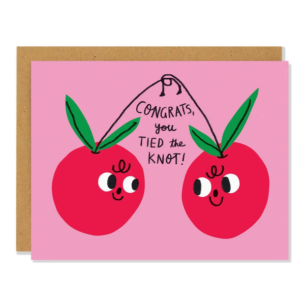 Tied The Knot Greeting Card