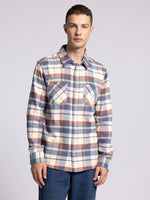 Redwoods Flannel - Vintage Indigo Plaid