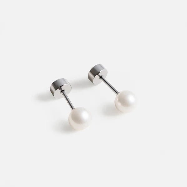 Mini Earrings With 3mm Pearl