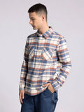Redwoods Flannel - Vintage Indigo Plaid