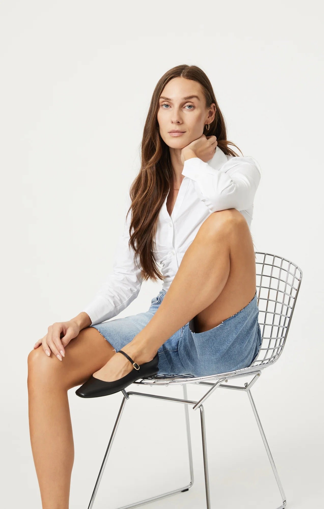Selina Short -Light Use Recycled Blue