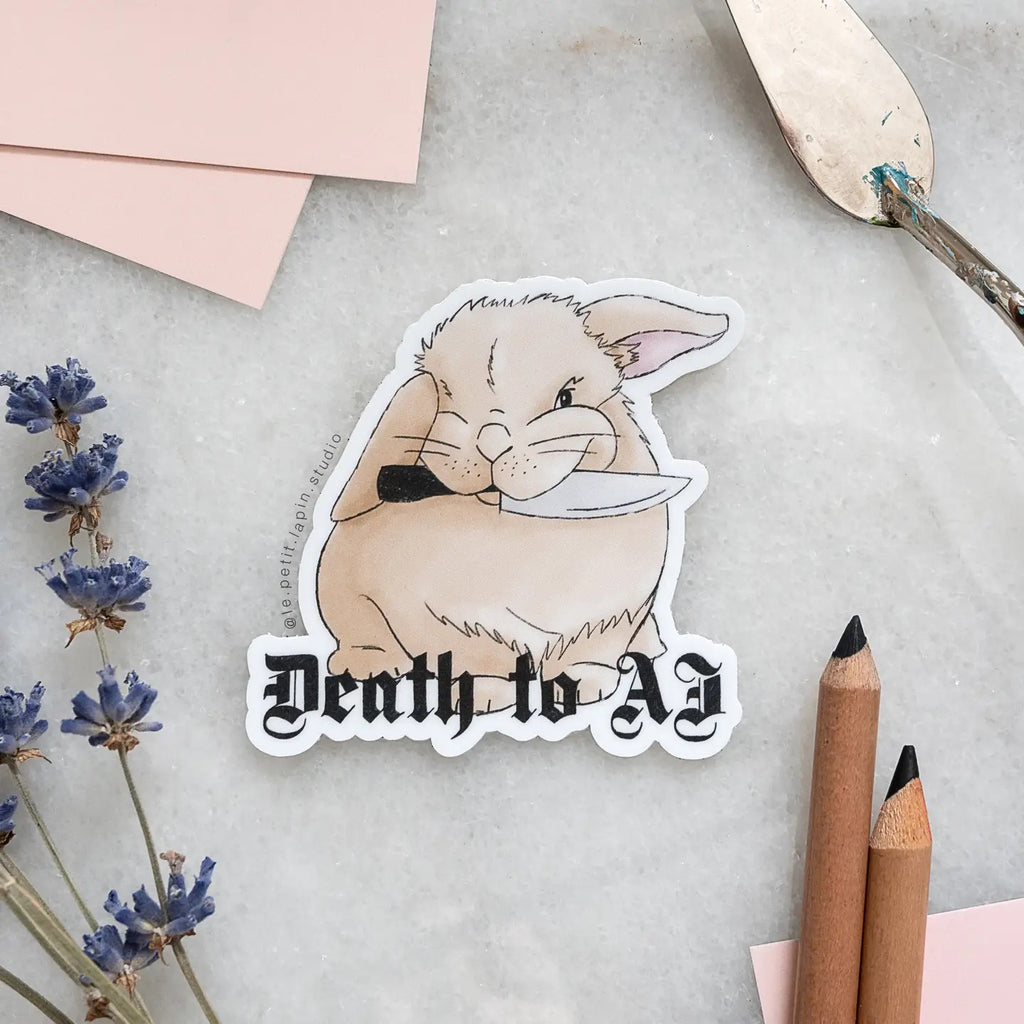 Death To AI Sticker
