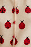 Red Coccinelle Vest