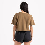 Earth Mystic Cropped Boxy Tee - Woodland