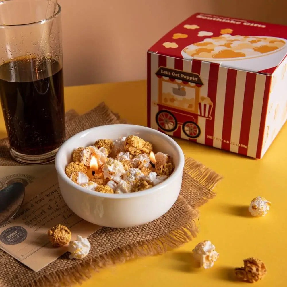 Popcorn Candle Bowl