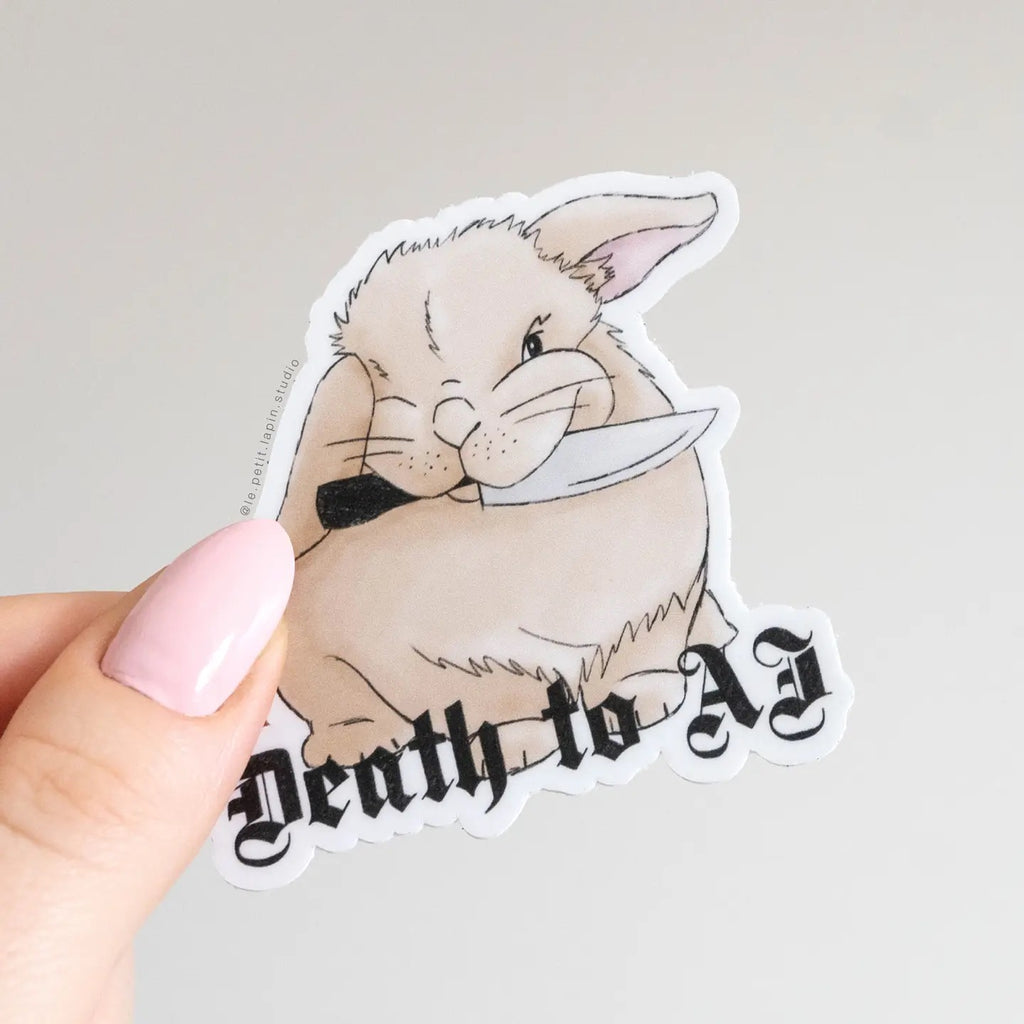 Death To AI Sticker