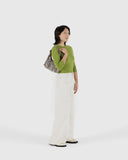 Mini Nylon Shoulder Bag - Snakeskin
