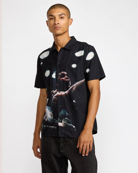 RVCA X Ali Rumble Short Sleeve - RVCA Black