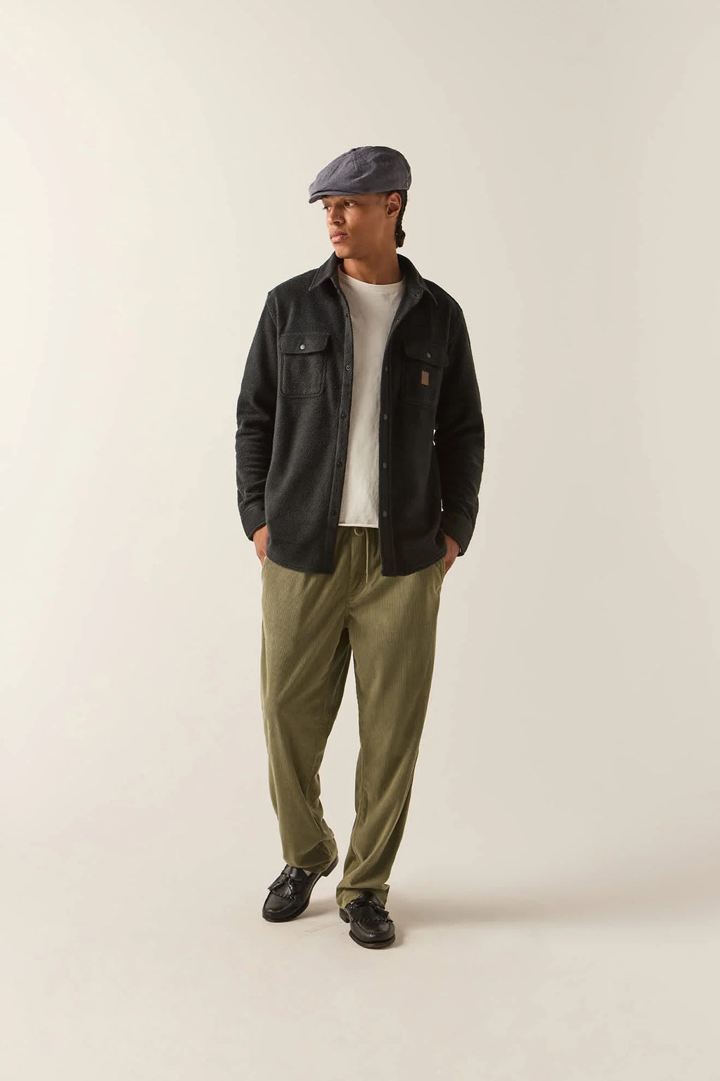 Bowery Arctic Stretch Fleece - Black
