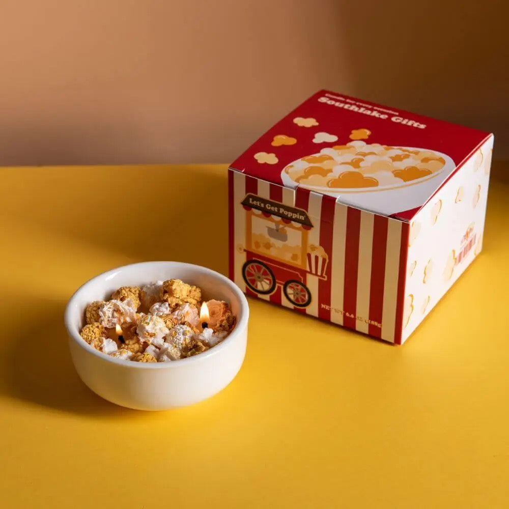 Popcorn Candle Bowl
