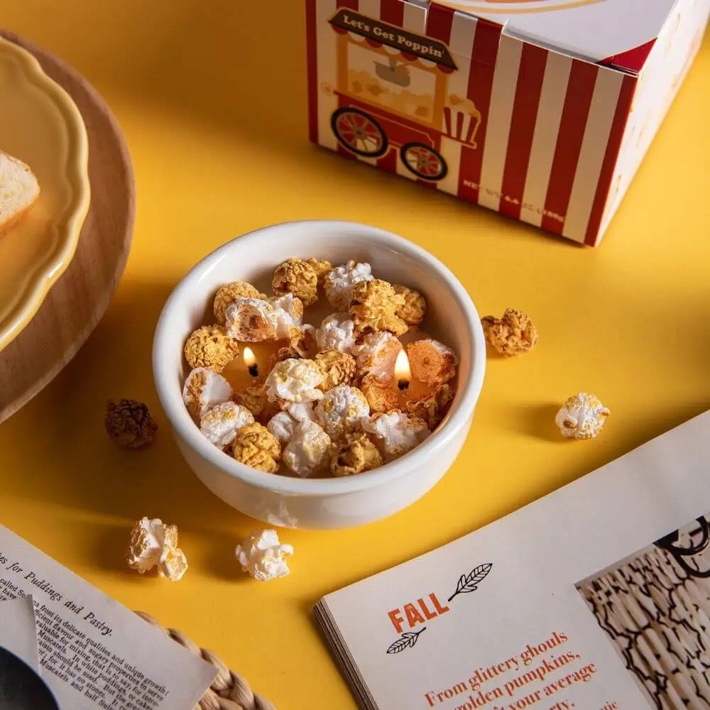 Popcorn Candle Bowl