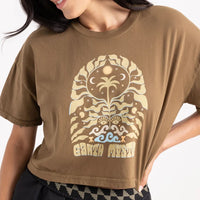 Earth Mystic Cropped Boxy Tee - Woodland