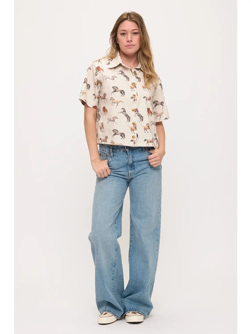 Horse Print Shirt