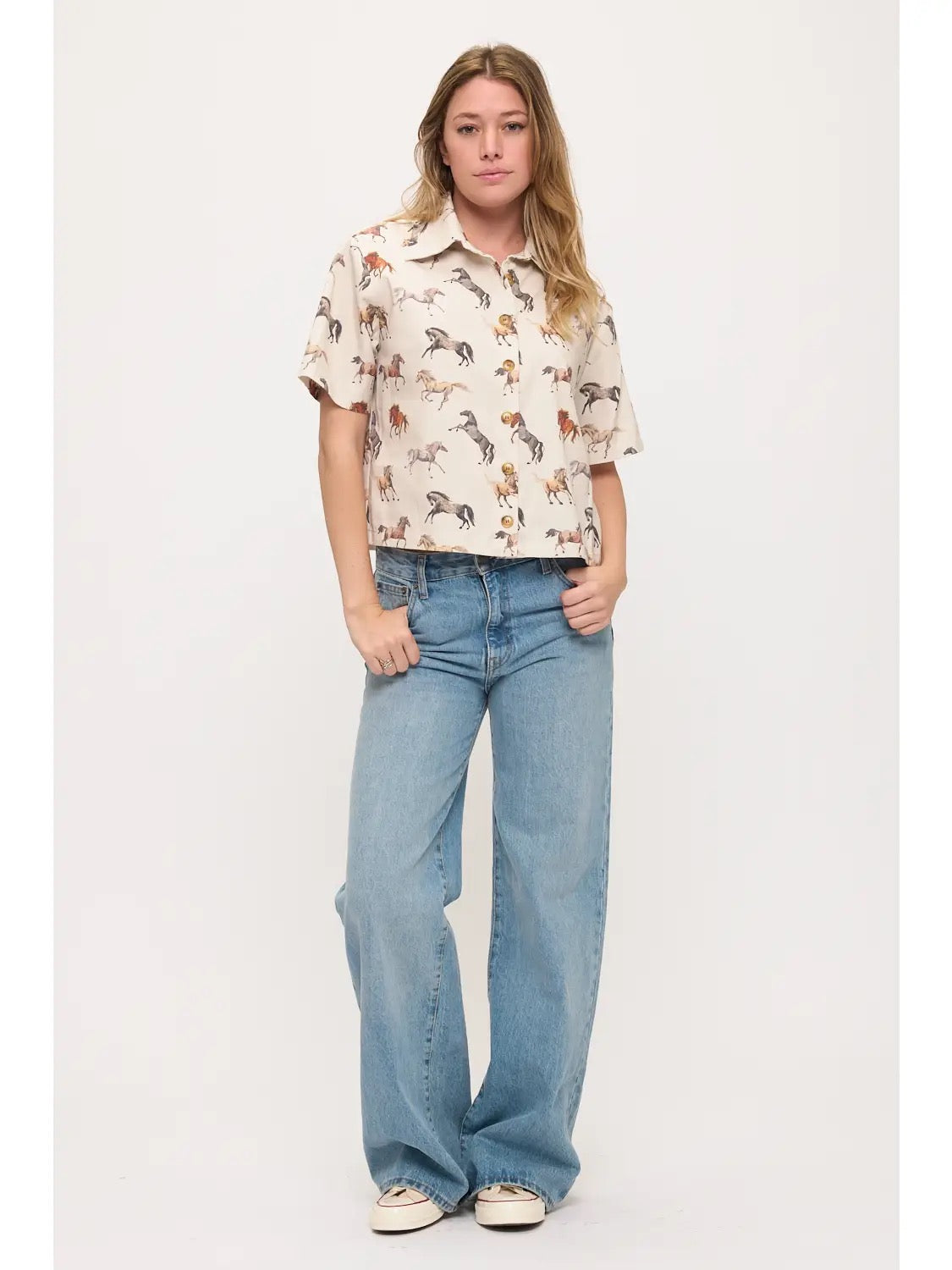 Horse Print Shirt