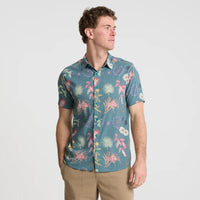 Bless Up Breathable Stretch Shirt - Deep Sea