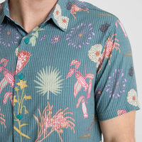 Bless Up Breathable Stretch Shirt - Deep Sea