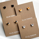 Tammy's Collection Ceramic Cat Earrings