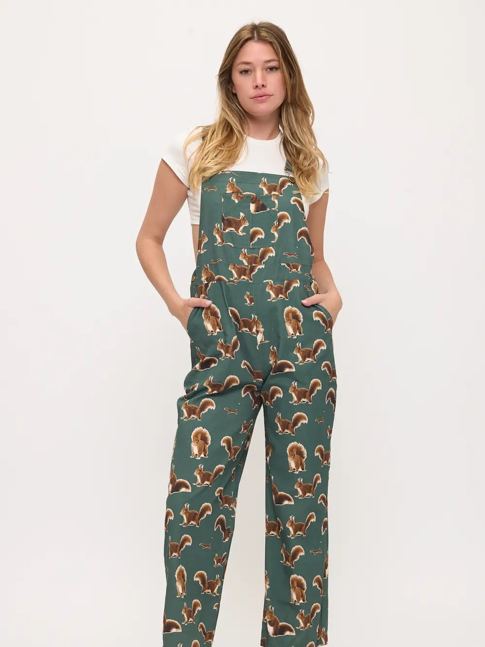 Squirrel Overalls