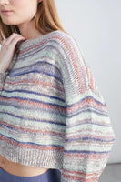 Striped Cropped Sweater