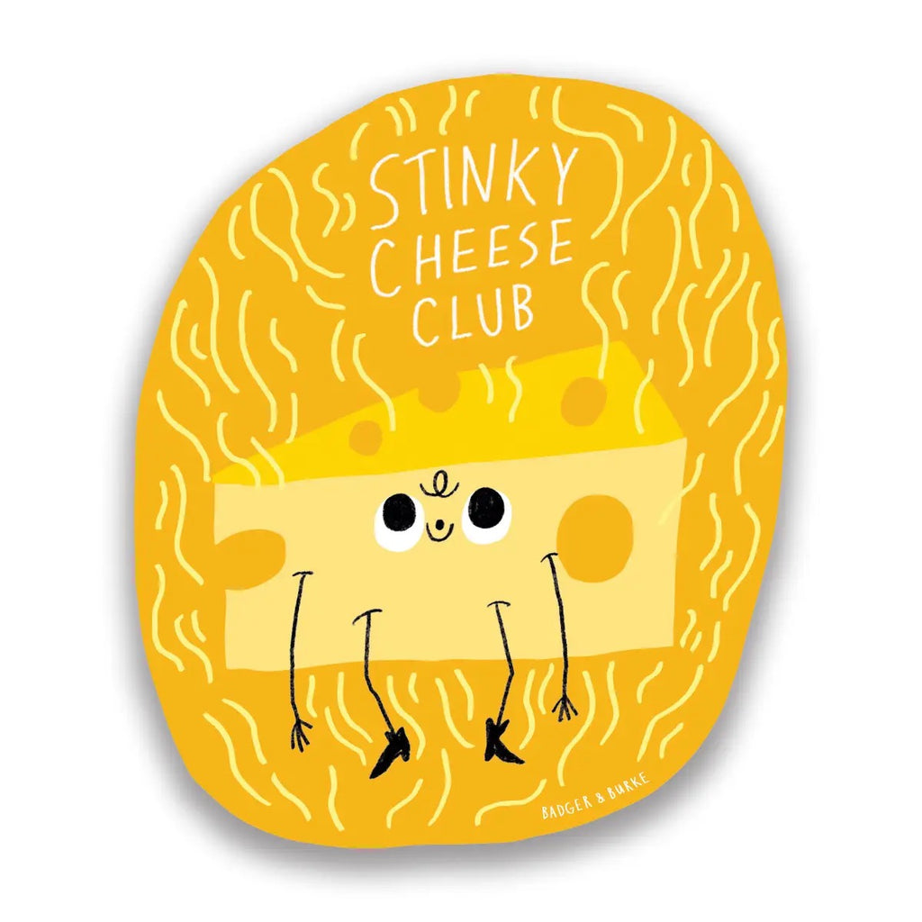 Stinky Cheese Sticker