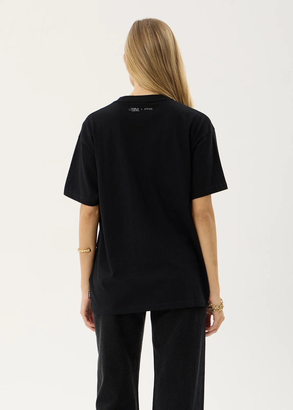 Unbound Recycled Oversized Tee - Black