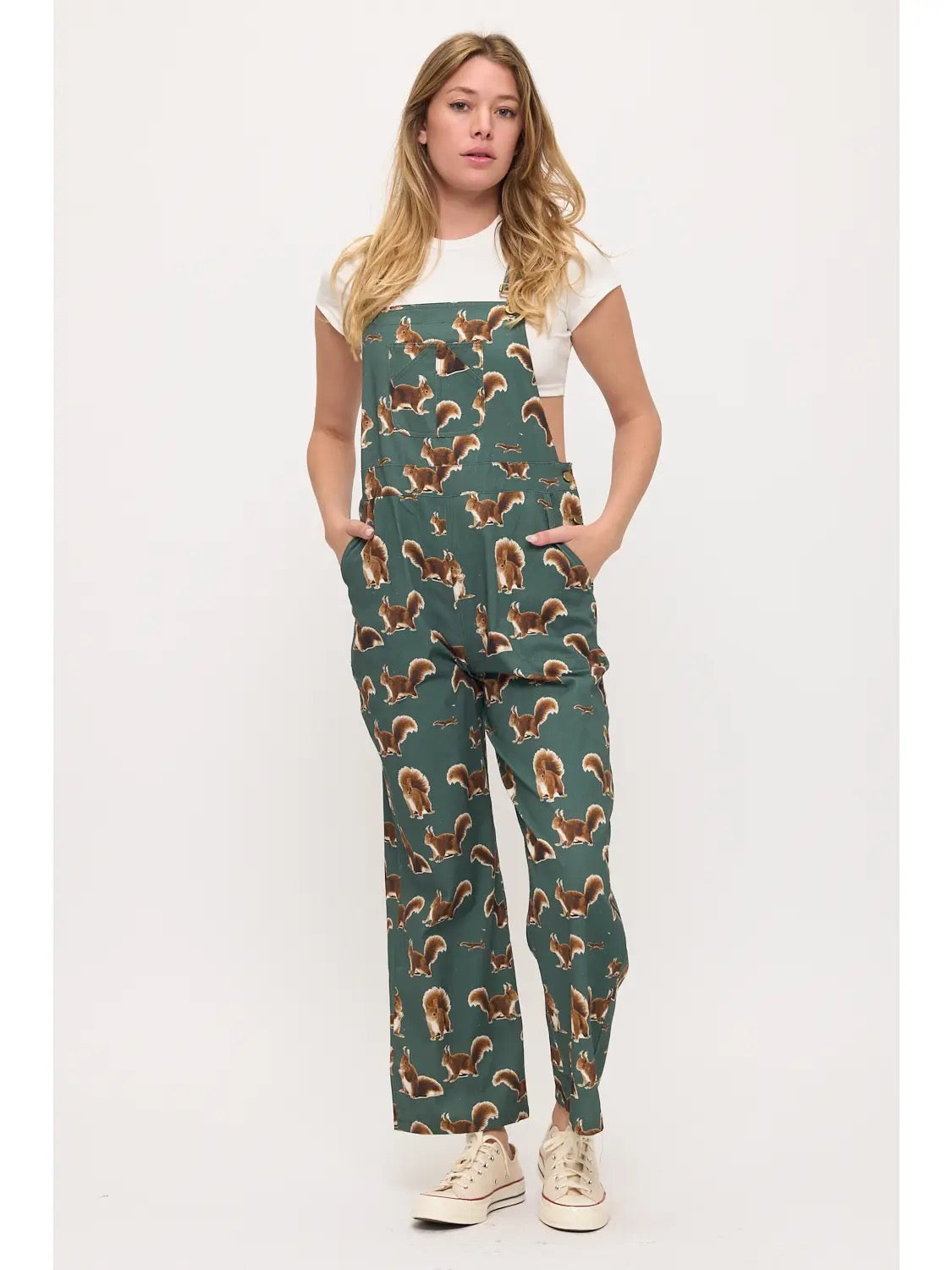 Squirrel Overalls