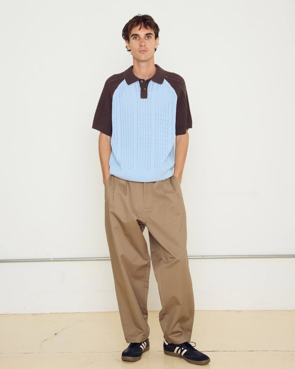 Abel Polo Sweater - Skyway Multi