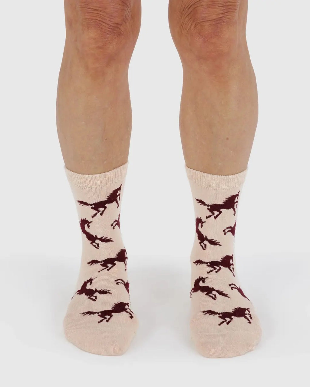 Crew Sock - Horses