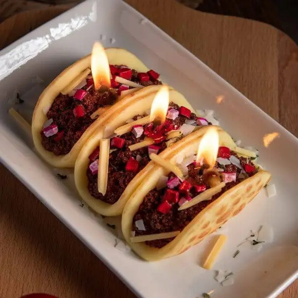 Taco Platter Candle