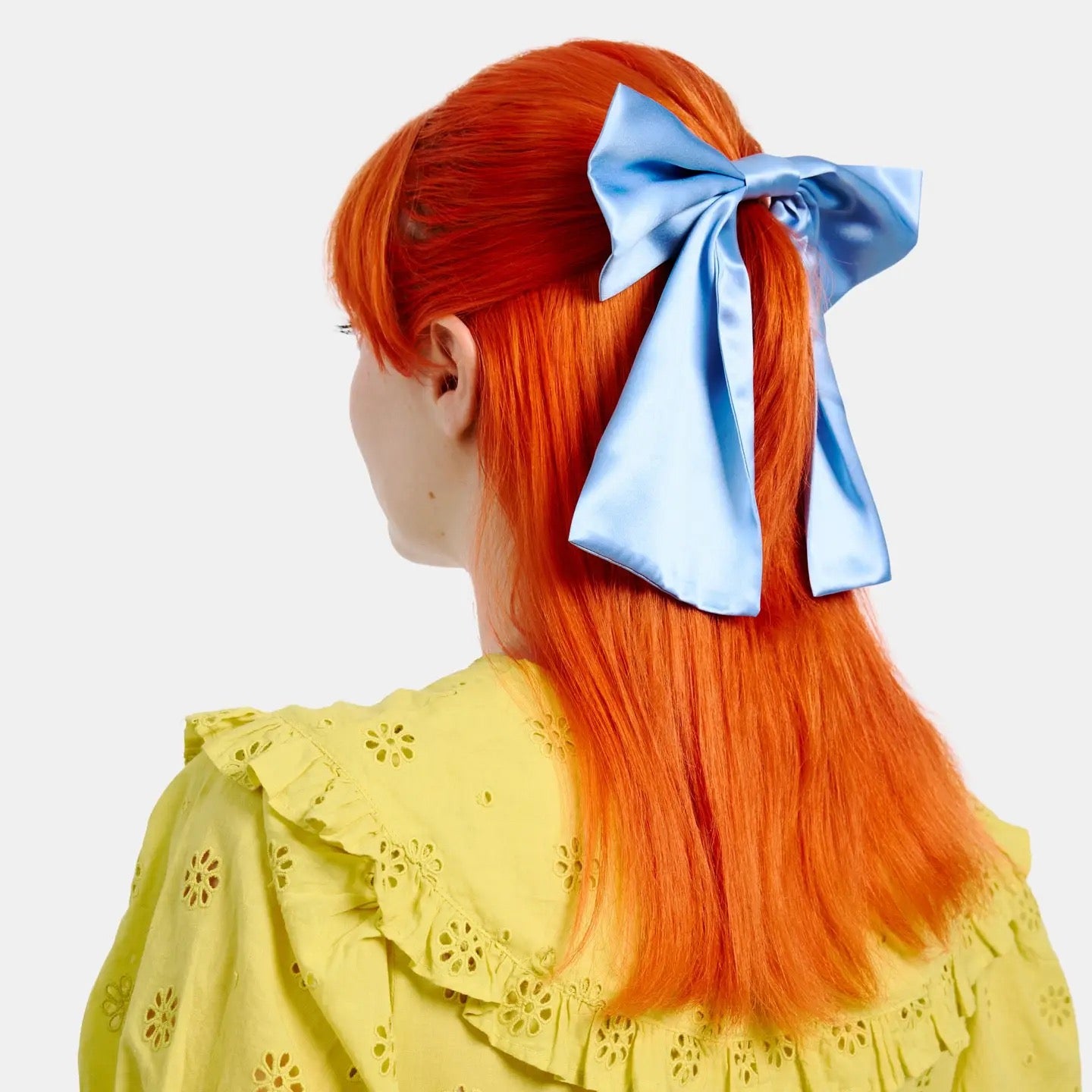 Silk Bow Barette