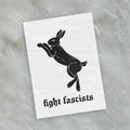 Fight Fascist Mini Linocut Print