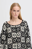 Bandie Cardigan - Birch With Black