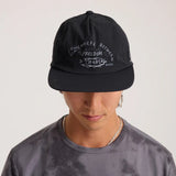 Mathis 5 Panel Strapback Hat - Chaos Black