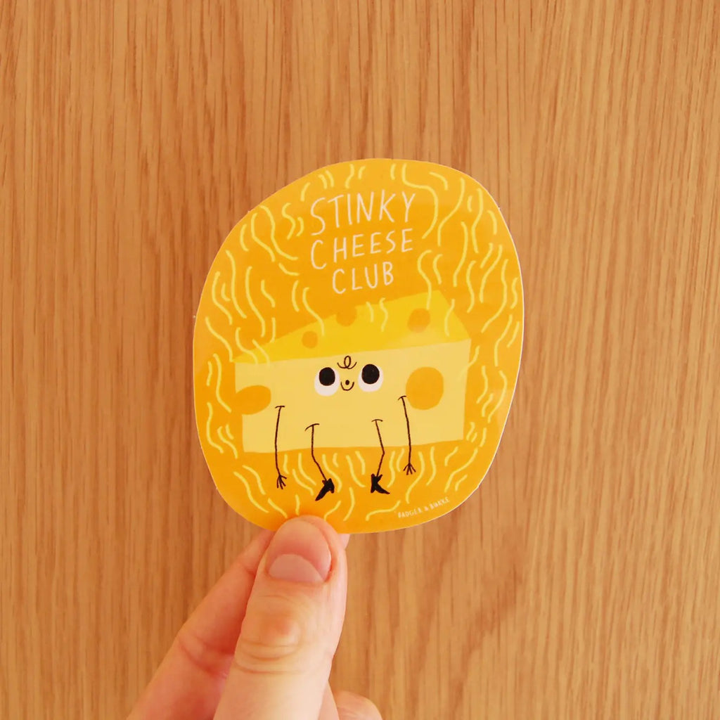 Stinky Cheese Sticker