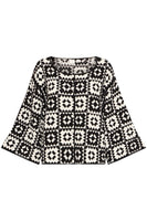 Bandie Cardigan - Birch With Black