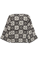 Bandie Cardigan - Birch With Black