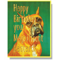 Happy Birthday You Magnificent Bastard Greeting Card