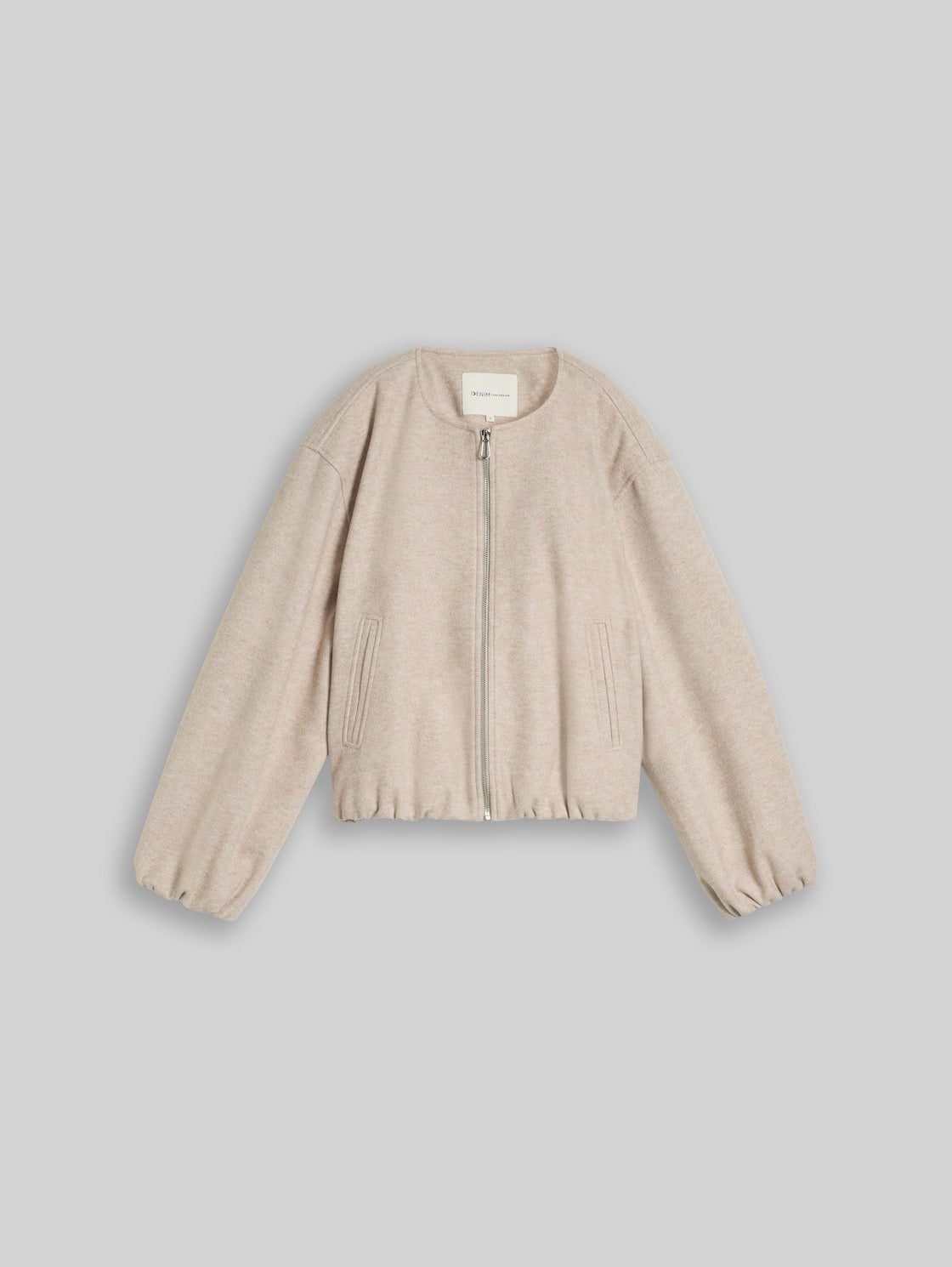 Blouson Jacket - Atmosphere Beige Melange