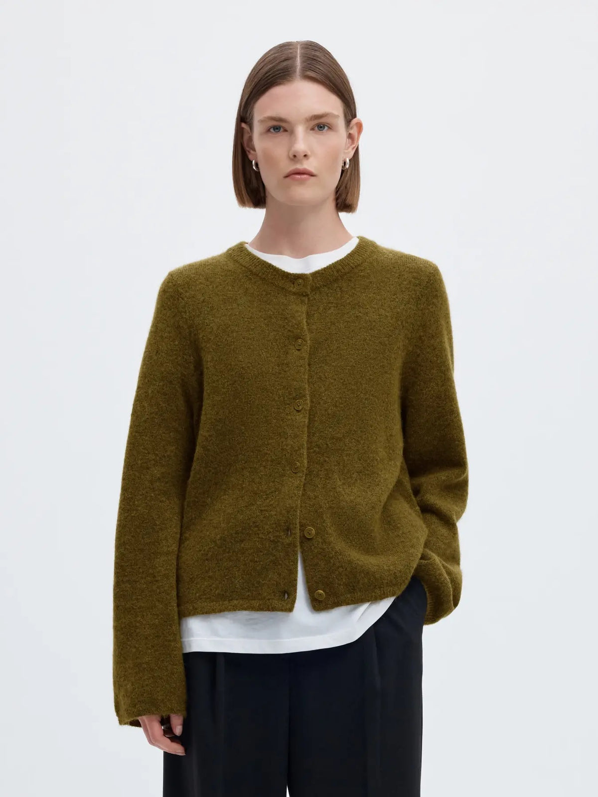 Lulu New Cardigan - Fir Green