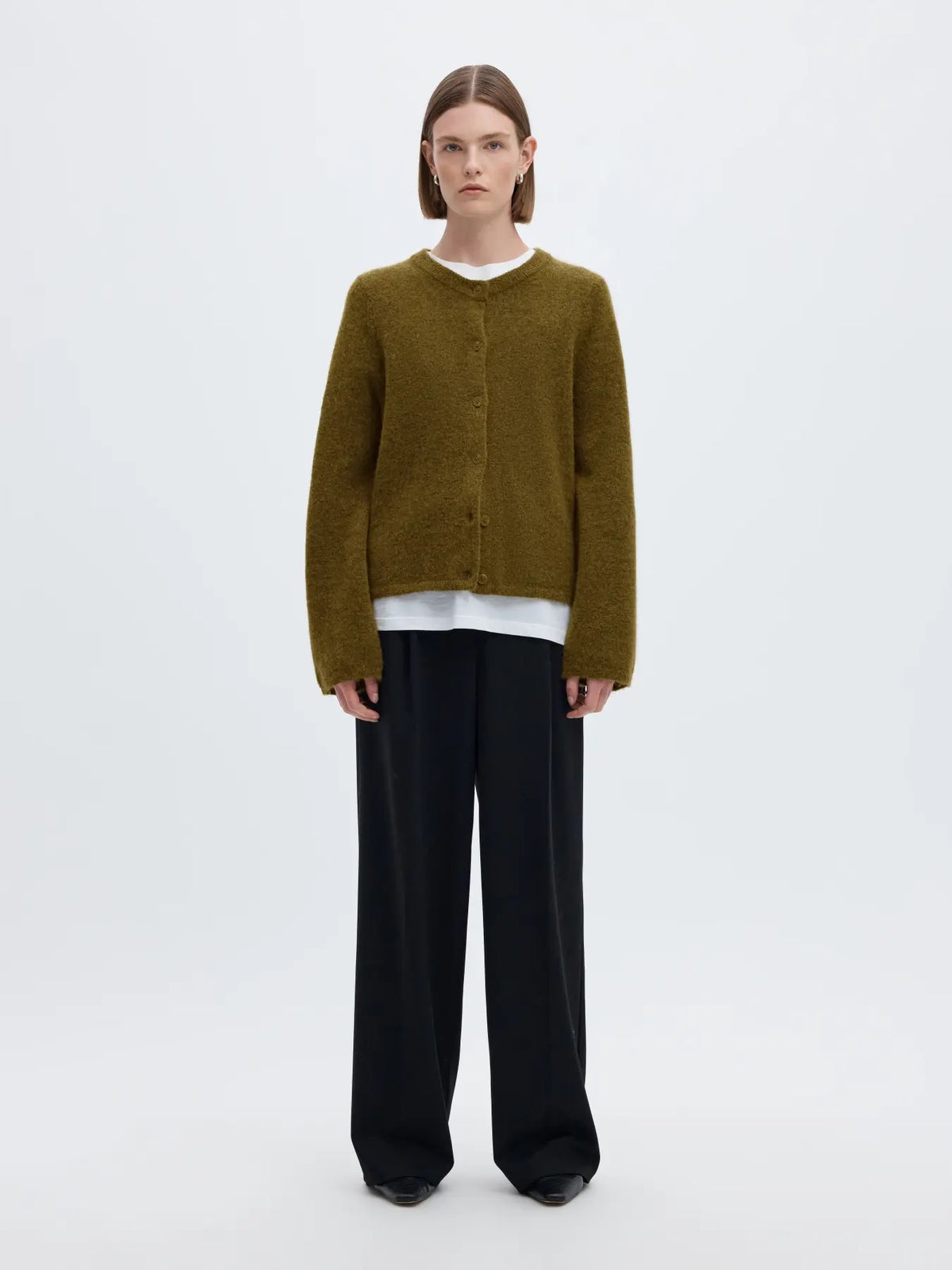 Lulu New Cardigan - Fir Green