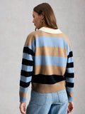 Rochelle Rugby Jumper - Blue Multi