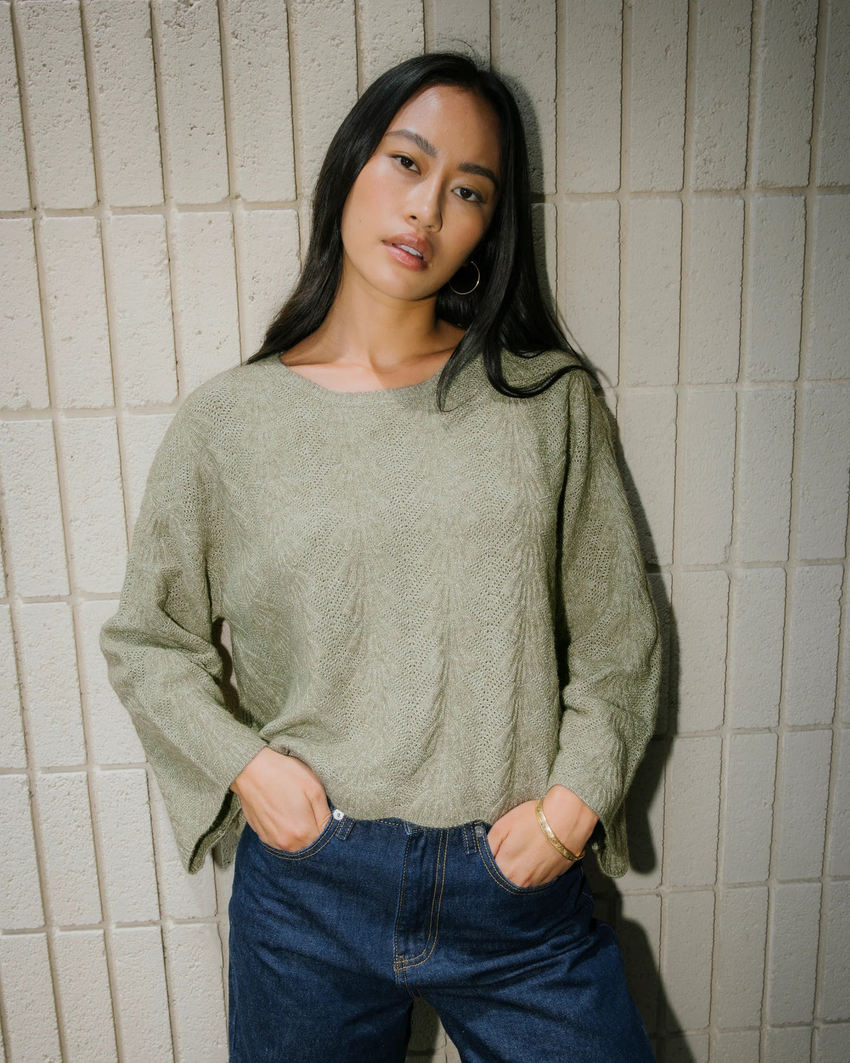 Sardinia Sweater - Olive