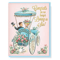 Congrats On No Longer Living In Sin Greeting Card