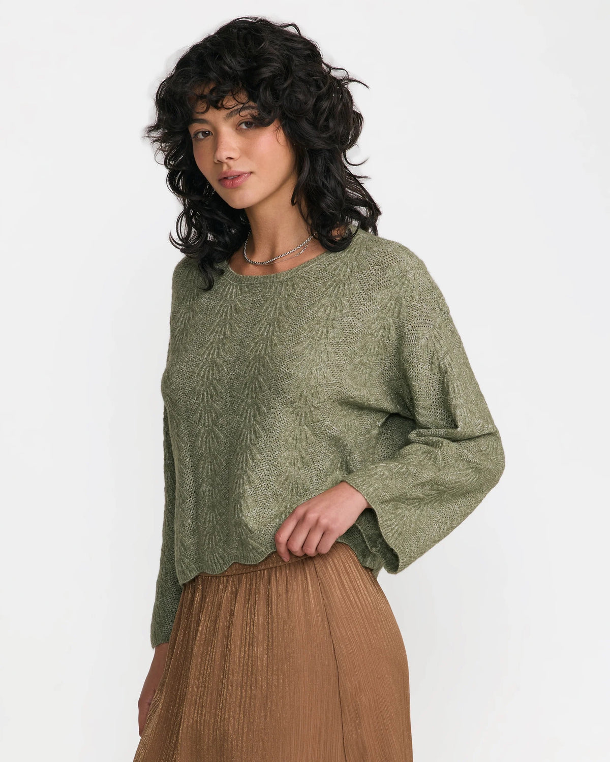 Sardinia Sweater - Olive