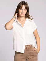 Lonnie Short Sleeve Shirt - White