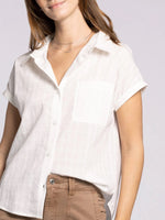 Lonnie Short Sleeve Shirt - White