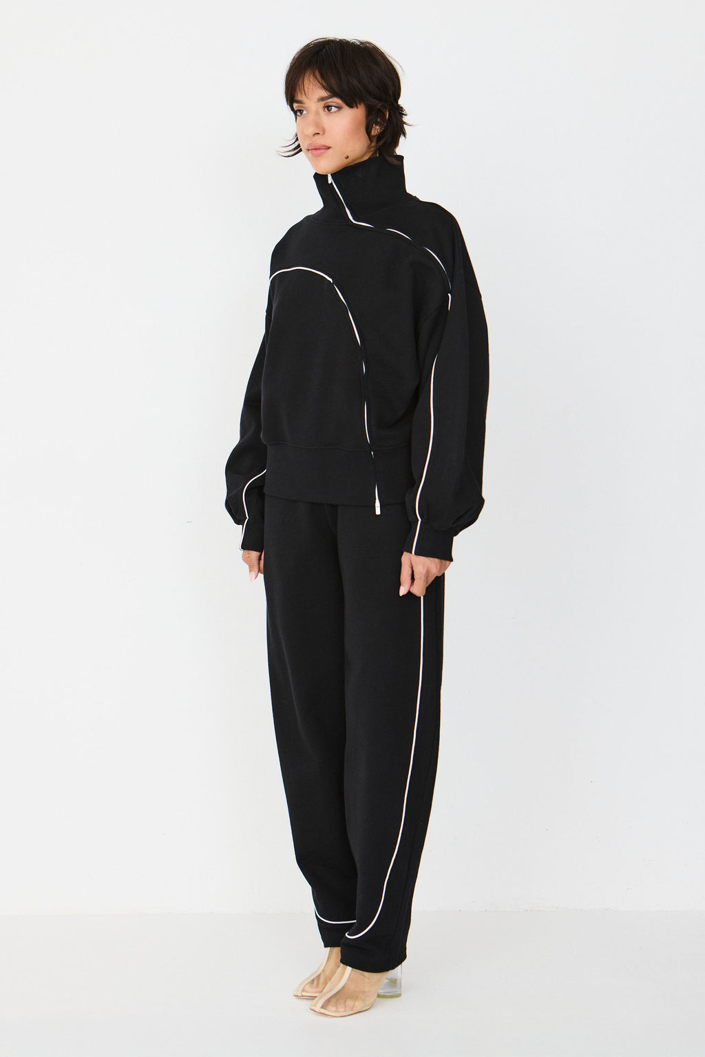 Elisene GOTS Sweatshirt - Black
