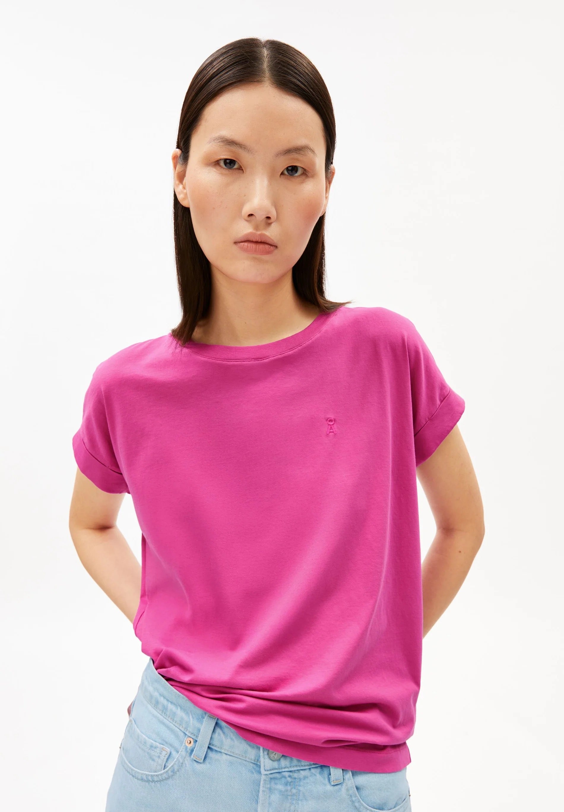 Idaara Organic Cotton T Shirt - Very Berry
