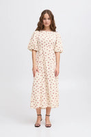 Rosey Dress - Geranium Flower