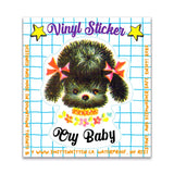 Cry Baby Vinyl Sticker